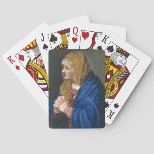 ドロサヴァージン（悲しみの母） トランプ (裏面)