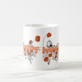ドロシーおよびケシ コーヒーマグカップ (中央)