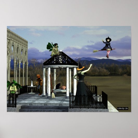 ドロシーがオ来ズに向かって ポスター (正面)