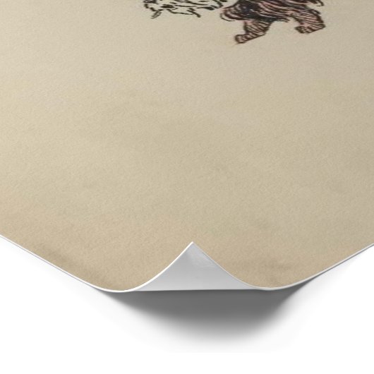 ドロシーとトトと一緒にオズのポスターのヴィンテージウィザード ポスター (角)