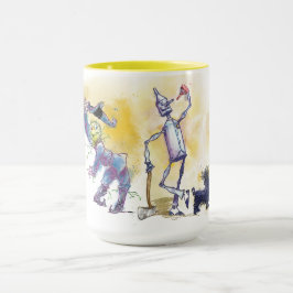 ドロシーと友人とのオズコーヒーマグのウィザード マグカップ