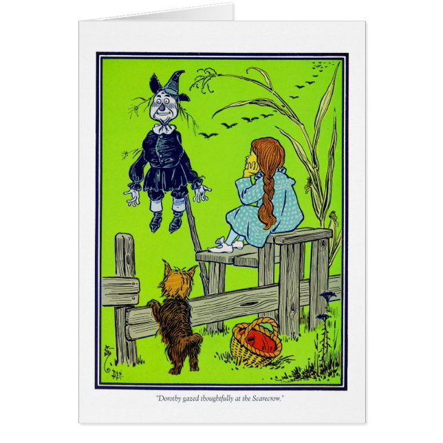 ドロシーは思慮深く熟視しました (正面)