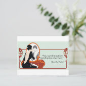 ドロシーパーカー引用文 ポストカード (スタンド正面)