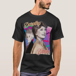 ドロシーブランシュグラフィックデザイン80sスタイル tシャツ