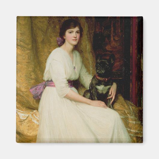 ドロシー恋しく思ディクセのポートレート マグネット (正面)