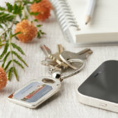 ドロシー・アンとパスファインダーのメタルキーチェーン キーホルダー (側面)