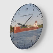 ドロシー・アン&パスファインダー・クロック ラージ壁時計 (傾斜)