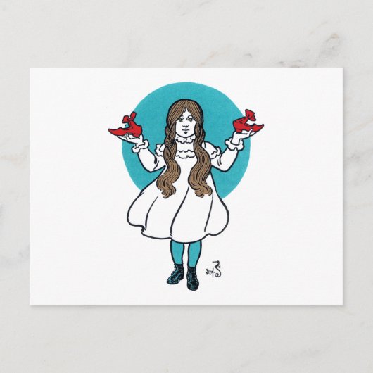 ドロシー：オズのすばらしい魔法使い ポストカード (正面)