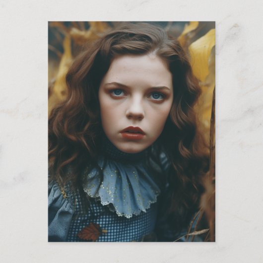 ドロシー・ホラー映画の撮影 ポストカード (正面)