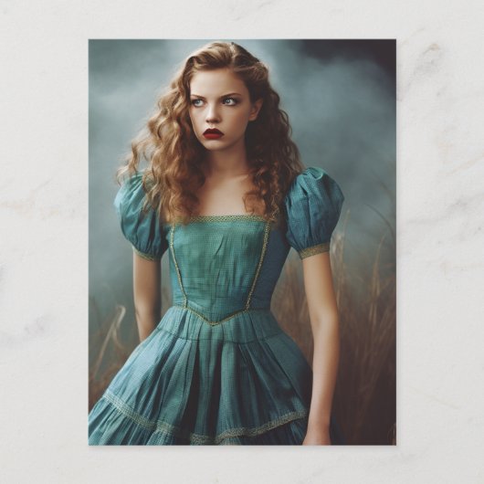 ドロシー・ホラー映画の撮影 ポストカード (正面)