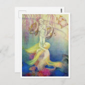 ドロシー・ラスロップの人魚のひいさま ポストカード (正面/裏面)
