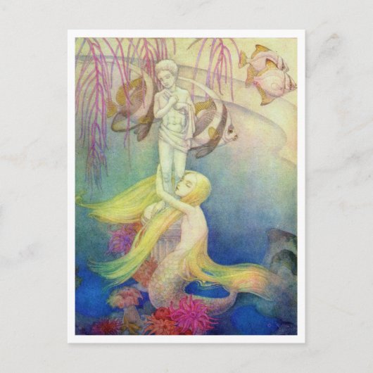 ドロシー・ラスロップの人魚のひいさま ポストカード (正面)