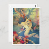 ドロシー・ラスロップの人魚のひいさま ポストカード (正面/裏面)