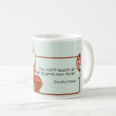 ドロシーParkerの引用文 コーヒーマグカップ (正面右)