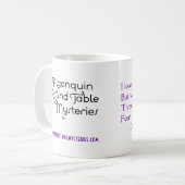 ドロシーParker "私はマルティーニ"のマグ愛します コーヒーマグカップ (正面左)