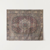 ドロッシュ·パーシア·ダスティ·ダルブルー·グレー·グリーン  タペストリー (正面(横))