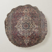 ドロッシュ·パーシア·ダスティ·ダルブルー·グレー·グリーン  ラウンドクッション (裏面)