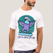 ドロップインして手放す Tシャツ (正面)