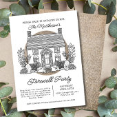 ドロップインキュートハウスフェアウェルパーティー 招待状