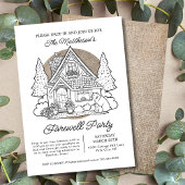 ドロップインキュートベアーズハウス別れパーティー 招待状