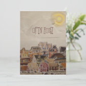 ドロップインコラージュ引っ越し祝いパーティー- 招待状 (スタンド正面)