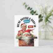 ドロップインフラットホリデーカード シーズンカード (スタンド正面)