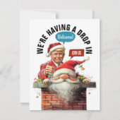 ドロップインフラットホリデーカード シーズンカード (正面)