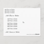 ドロップインポストカード – SRF ポストカード (裏面)