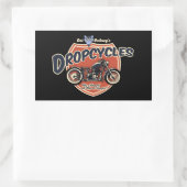 ドロップサイクル 長方形シール (バッグ)