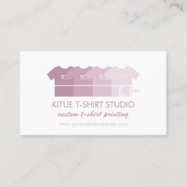 ドロップシッピング衣料店プリントオンデマンドシャツ 名刺