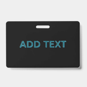 ドロップシャドウ付きの編集可能なアウトライン文字 バッジ