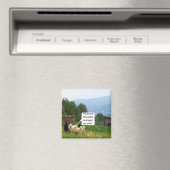 ドロップステッチの羊の磁石 マグネット (インサイチュ (食洗機))