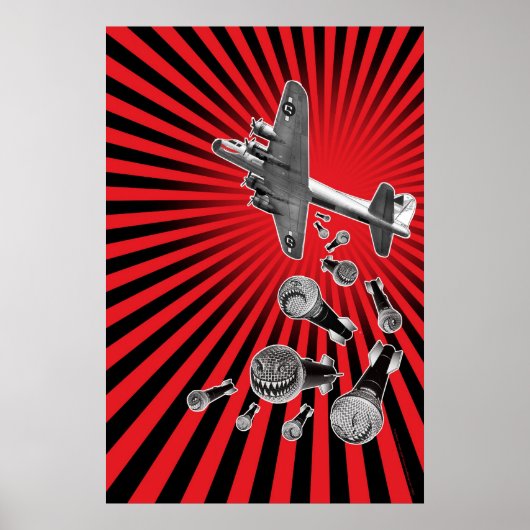 ドロップビートブラックスカイプリント ポスター (正面)