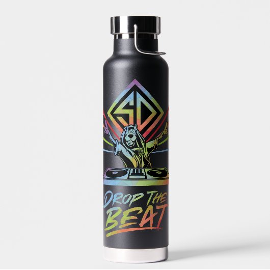 ドロップビート: DJスクービードゥー ウォーターボトル (左面)