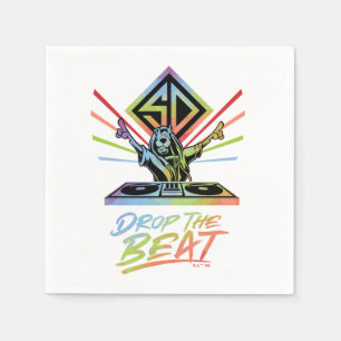 ドロップビート: DJスクービードゥー スタンダードカクテルナプキン