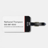 ドロップビート: DJスクービードゥー ラゲッジタグ (裏面横)