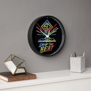 ドロップビート: DJスクービードゥー 壁時計