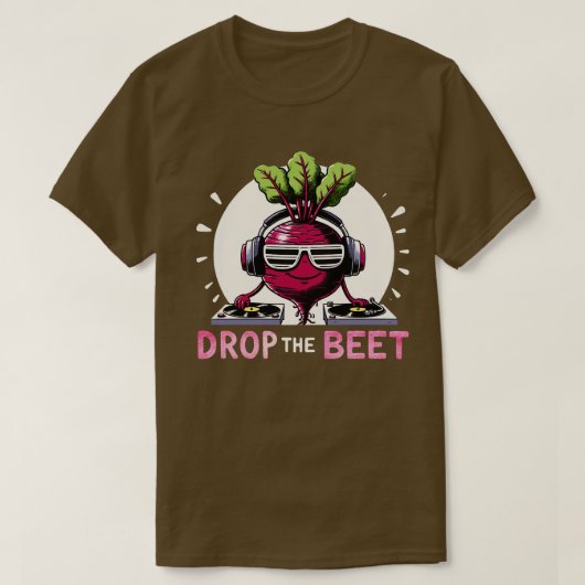 ドロップビートDJ Beet 1 Tシャツ (デザイン正面)