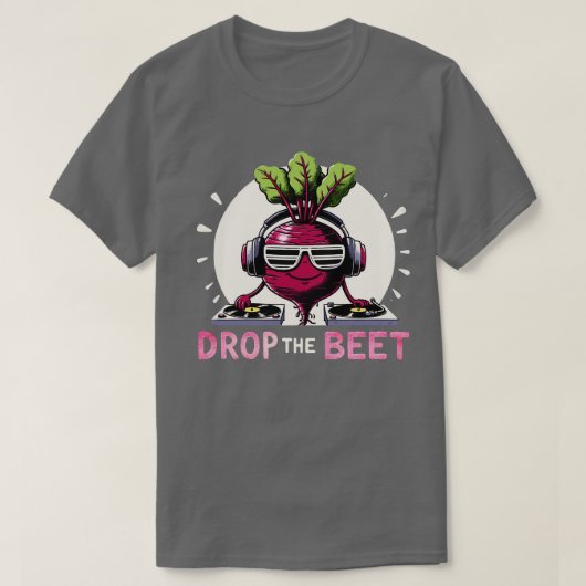 ドロップビートDJ Beet 1 Tシャツ (デザイン正面)