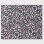 ドロッププル001ギフトラップ ラッピングペーパー (フラット)