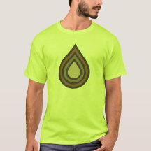 ドロップレイヤードアートメンズTシャツ