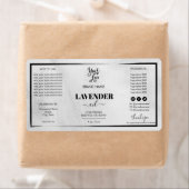 ドロッモダンパーボトル製品ラベルロゴ ラベル (インサイチュ)