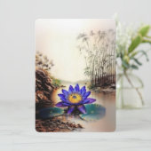 ドロドロの海から現れるブルーロータス（ベトナム語） シーズンカード (スタンド正面)