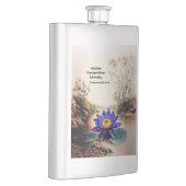 ドロドロの海から現れるブルーロータス(ベトナム語) フラスク (右)