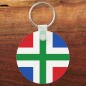 ドロニンゲン国旗（国） キーホルダー (正面)