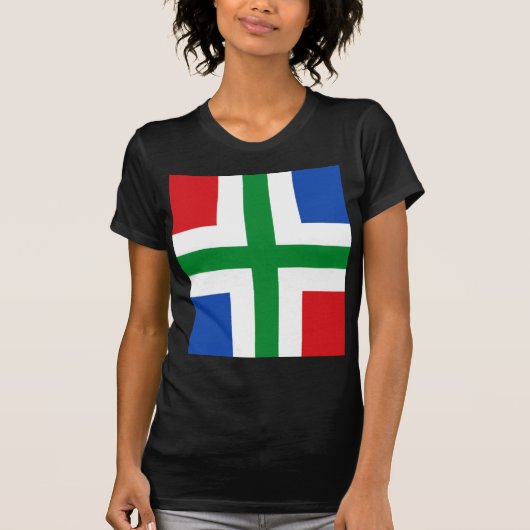 ドロニンゲン国旗（国） Tシャツ (正面)
