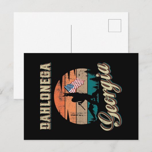 ドロネガグルジア ポストカード (正面/裏面)