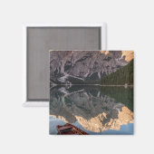 ドロマイトアルプス | Pragser Wildsee |チロル(イタリア) マグネット (正面/裏面)
