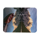 ドロマイトアルプス | Pragser Wildsee |チロル（イタリア） マグネット (横)