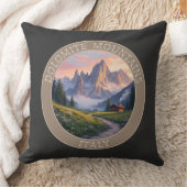 ドロマイト山脈イタリア クッション (ブランケット)